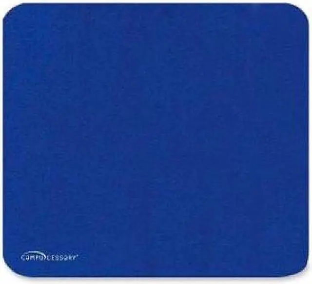 Main image of Compucessory Economy Mouse Pad Nonskid Rubber Base 9-1/2"x8-1/2" Blue 23605