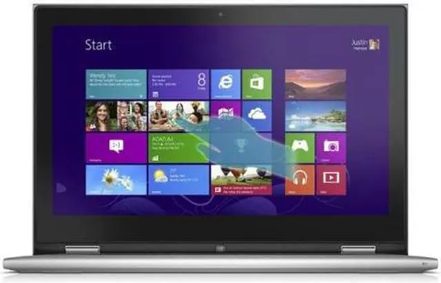 Alt view image 2 of 10 - DELL Inspiron 13 7000 Intel Core i5-4210U 8GB Memory 500GB HDD Intel HD Graphics 4400 13.3" Touch Screen 1366 x 768 Thin and Light 2-in-1 Windows 8.1 64-Bit i7347-7550sLV
