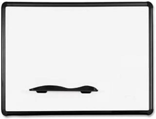 Alt view image 4 of 12 - Balt Presidential Trim Dry Erase Porcelain Whiteboard, Black Frame, 3x2 E2H2PBT1