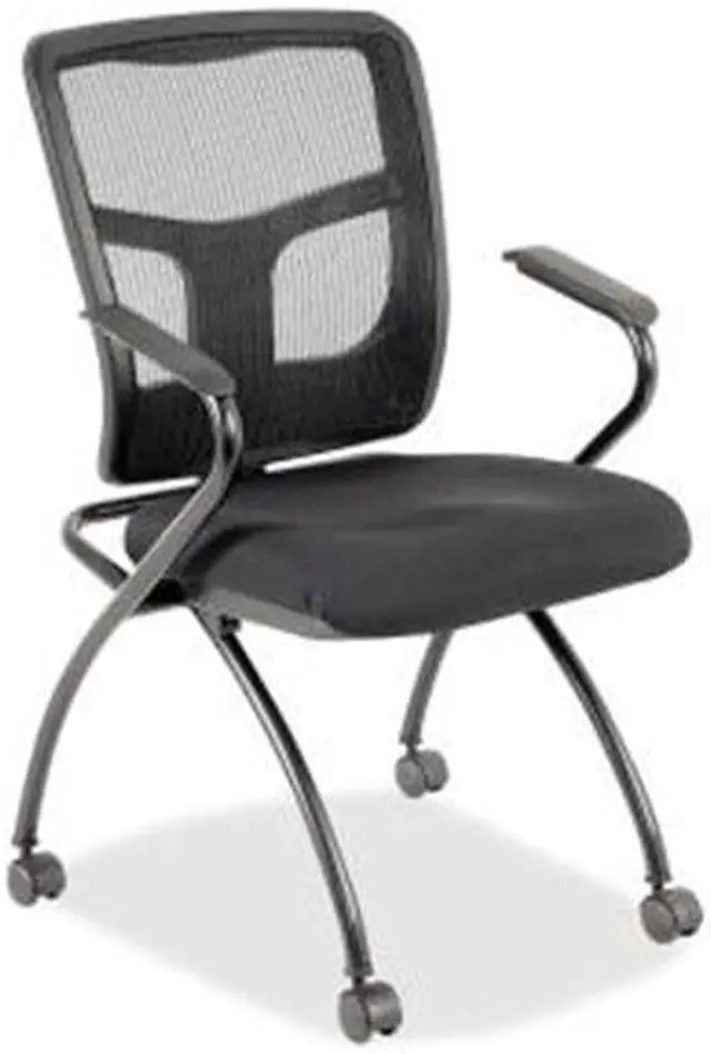 Main image of Lorell Guest Chair 24-2/5"Wx24"Dx37"H 2/CT Black 84374