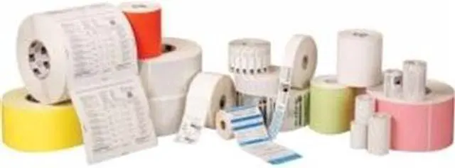 Alt view image 4 of 8 - Zebra 10015781 2.25" x 1.25" Z-Perform 2000D Labels - 1 Case (12 Rolls)