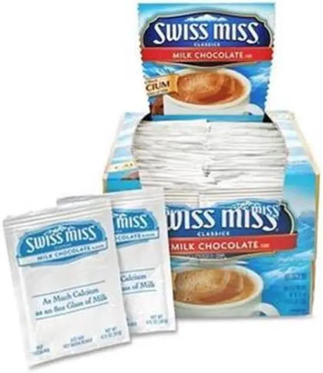 Alt view image 2 of 9 - Hot Cocoa Mix, Regular, 0.73 oz. Packets,50 Packets/Box