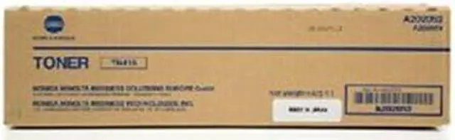 Alt view image 2 of 6 - KONICA/MINOLTA-STRATEGIC A202032 KONICA MINOLTA TN415 BLACK TONER