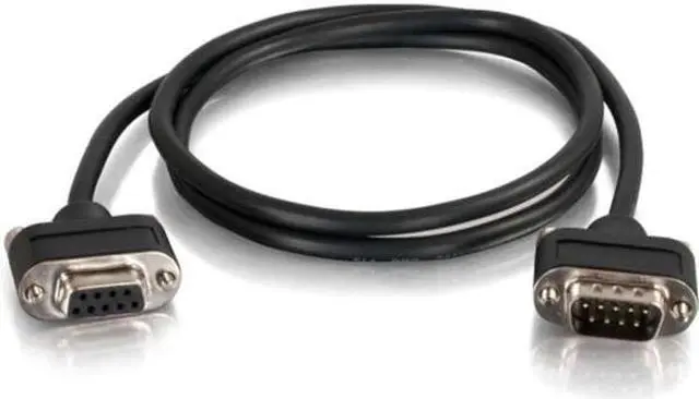 Alt view image 3 of 4 - C2G 10ft CMG-Rated DB9 Low Profile Cable M-F