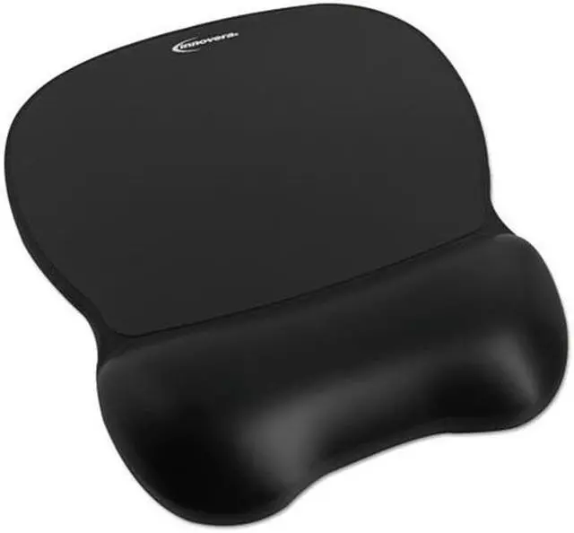 Main image of Innovera IVR51450 Black Gel Mouse Pad with Wrist Rest
