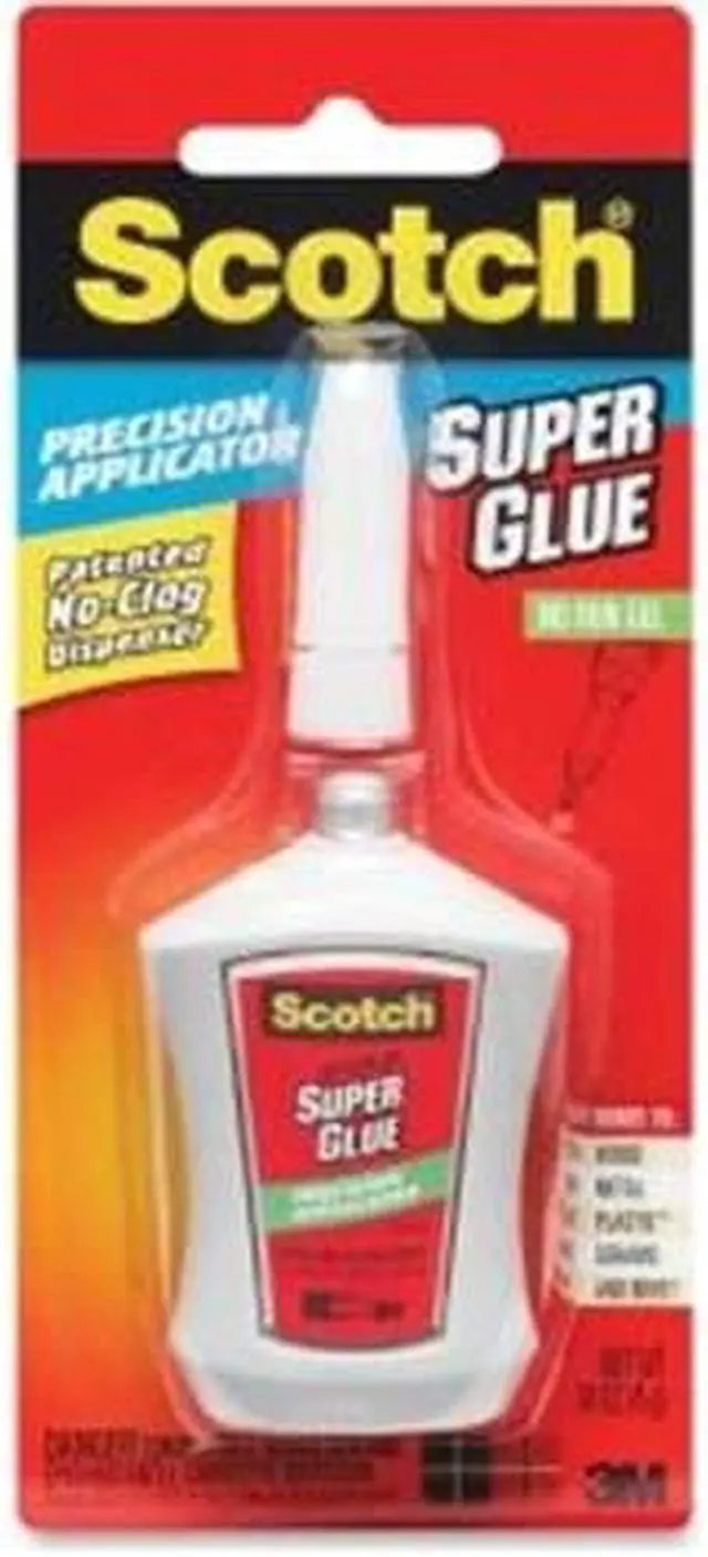 Alt view image 5 of 18 - Scotch Super Glue Gel In Precision Applicator-.14 Ounces