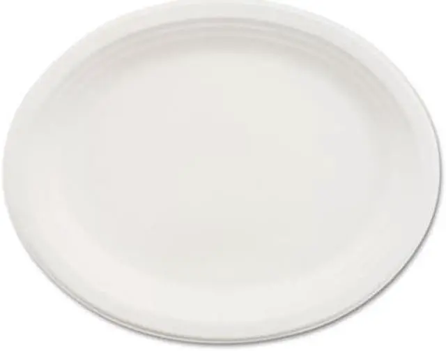 Alt view image 2 of 4 - C-Prem Oval Ppr Plttr 9.75X12.5 Whi 4/125