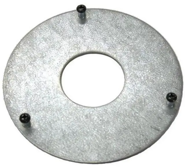 Alt view image 2 of 2 - ENS Engineered Network Systems 367-0683 Metal Base and Glue Pad for ENS Round Base Stands