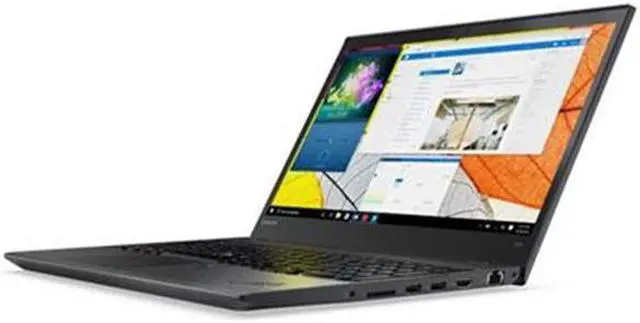 Main image of Lenovo Laptop ThinkPad Intel Core i5-7300U 8GB Memory 256 GB SSD Intel HD Graphics 620 15.6" 10-point Multi-touch Windows 10 Pro 64-Bit T570 (20H9000UUS)