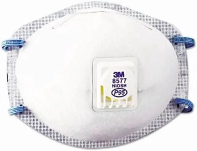 Alt view image 2 of 8 - C-Respir Mask P95 Maint Free Whi 10/Box 8577