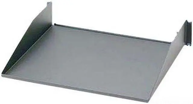 Alt view image 3 of 7 - Panduit SRM19FM1 1Ru 19In Front Mount Shelf 30Lbs Steel