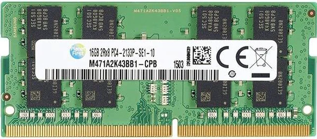 HP - DDR4 - 16 GB - SO-DIMM 260-pin - 2400 MHz / PC4-19200 - 1.2 V