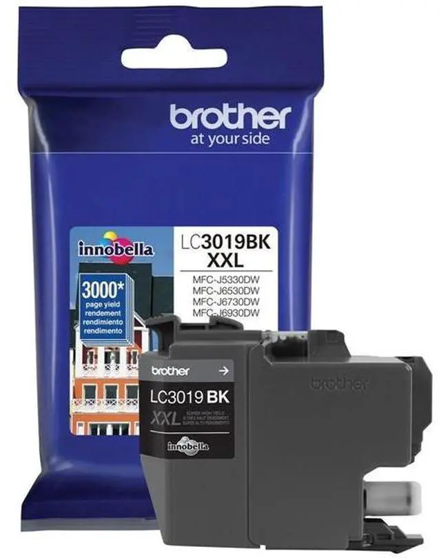 Alt view image 3 of 16 - BROTHER INTERNATIONAL LC3019BK Super High Yield Blk Ink Crtrd