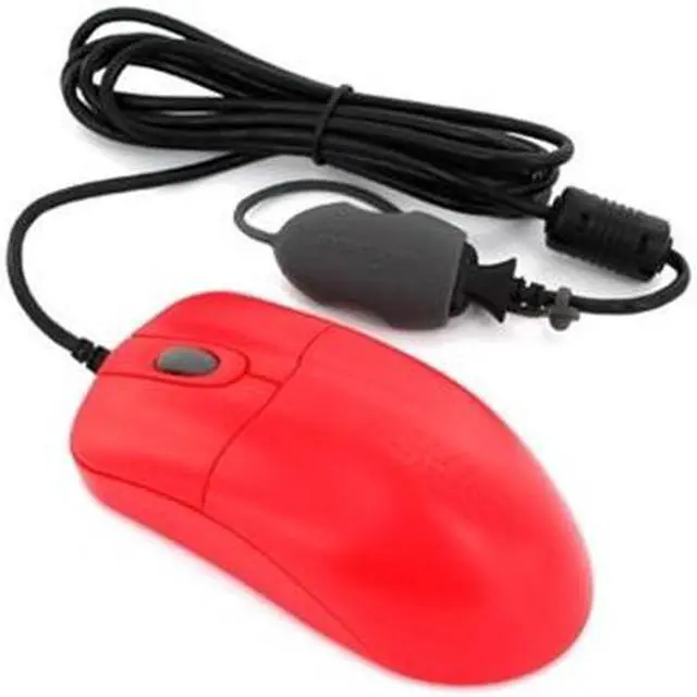 Main image of Seal Shield Silver Storm Wired Waterproof Optical Medical Mouse Red (STM042RED)