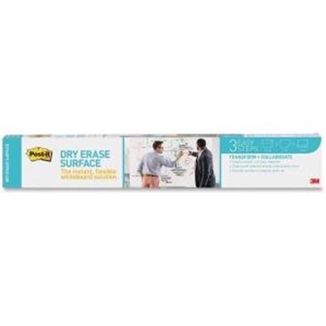 Alt view image 4 of 20 - Post-it Dry DEF3X2 - Erase Film with Adhesive Backing, 36 x 24, White