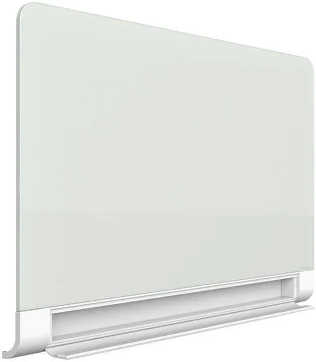 Alt view image 2 of 9 - Quartet G5028HT Horizon Magnetic Glass Marker Board With Hidden Tray, 50 X 28, White