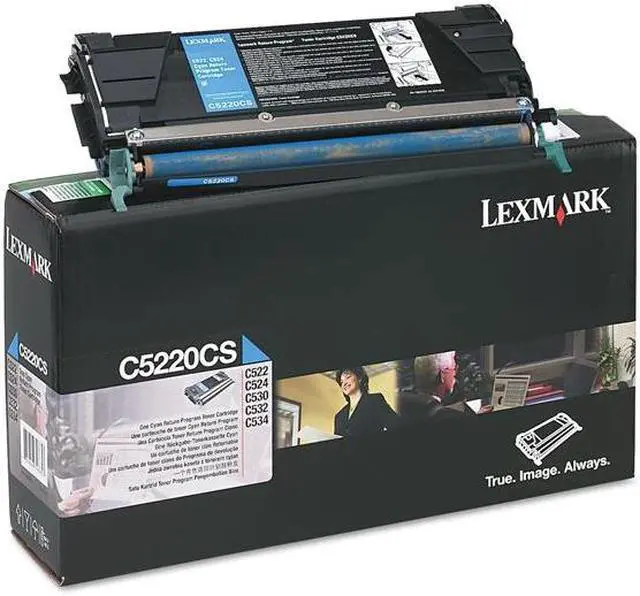 Main image of LEXMARK C522/524 CYAN TONER  CTG (3K