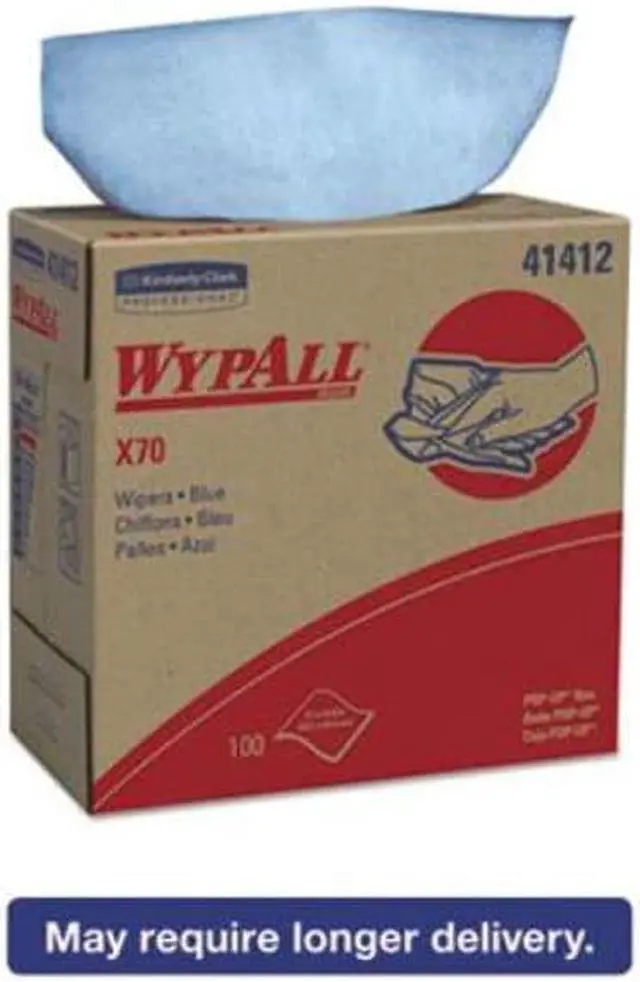 Alt view image 4 of 14 - Wypall X70 Workhorse Rags Blue 10/100