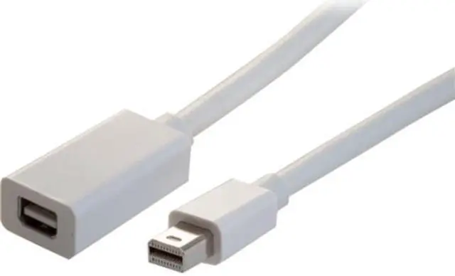 Alt view image 3 of 6 - Comprehensive MDPP-J-6ST Comprehensive Mini DisplayPort Male to Female Cable 6ft - Mini DisplayPort for Audio/Video Device - 1.35 GB/s - 6 ft - 1 x Mini DisplayPort Male Digital Audio/Video - 1 x Mini