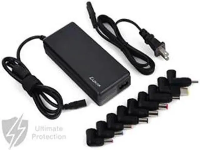 Alt view image 3 of 15 - LUXA2 PO-ULA-PC90BK-00 EnerG Bar 90W Universal Laptop Charger