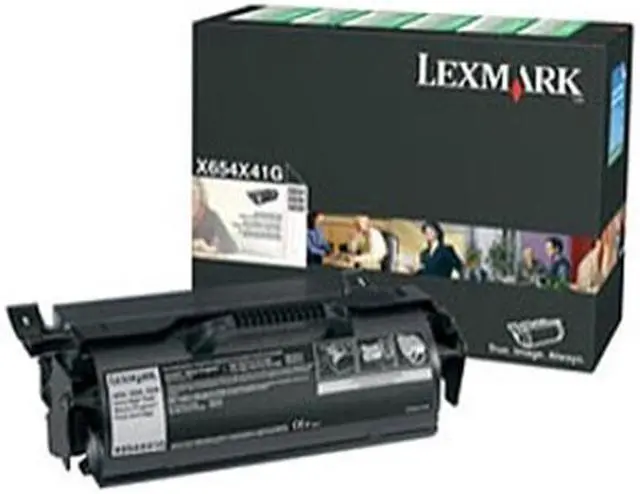 Alt view image 5 of 13 - Lexmark X654X41G Extra High Yield Return Program Toner Cartridge - Black