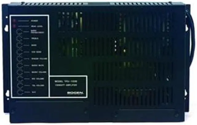 Main image of Bogen - TPU60B - Tpu60b Bogen Paging Amplifier, Tel, Less Than 1 Pct