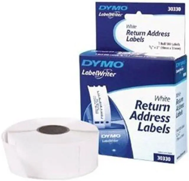 Alt view image 4 of 11 - Dymo LabelWriter Return Address Labels White 3/4" x 2" 200 per roll