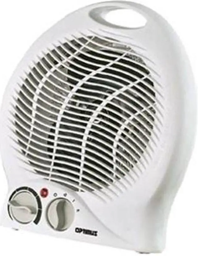 Alt view image 2 of 15 - Optimus Heater Fan Portable with Thermostat - White - H1322