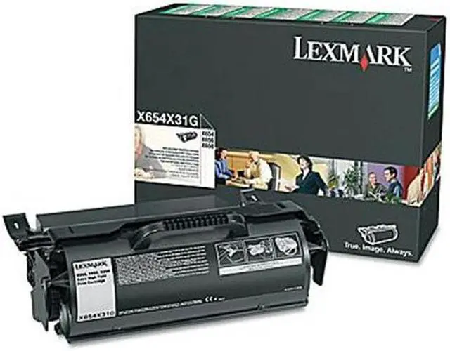 Main image of Lexmark X654X31G Extra High Yield Toner Cartridge - Black