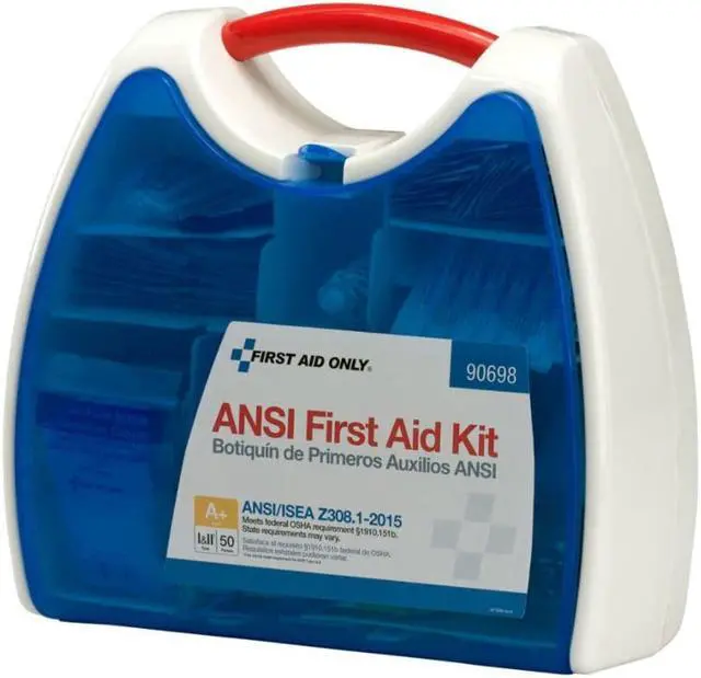 Alt view image 13 of 20 - First Aid Only ReadyCare First Aid Kit for 50 People ANSI A+ 238 Pieces 90698
