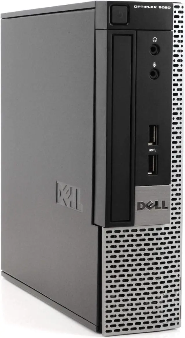 Alt view image 3 of 7 - Dell Optiplex 9020 Ultra Small Form Factor Computer PC, 3.20 GHz Intel i5 Quad Core Gen 3, 16GB DDR3 RAM, 240GB SSD Hard Drive, Windows 10 Professional 64 bit