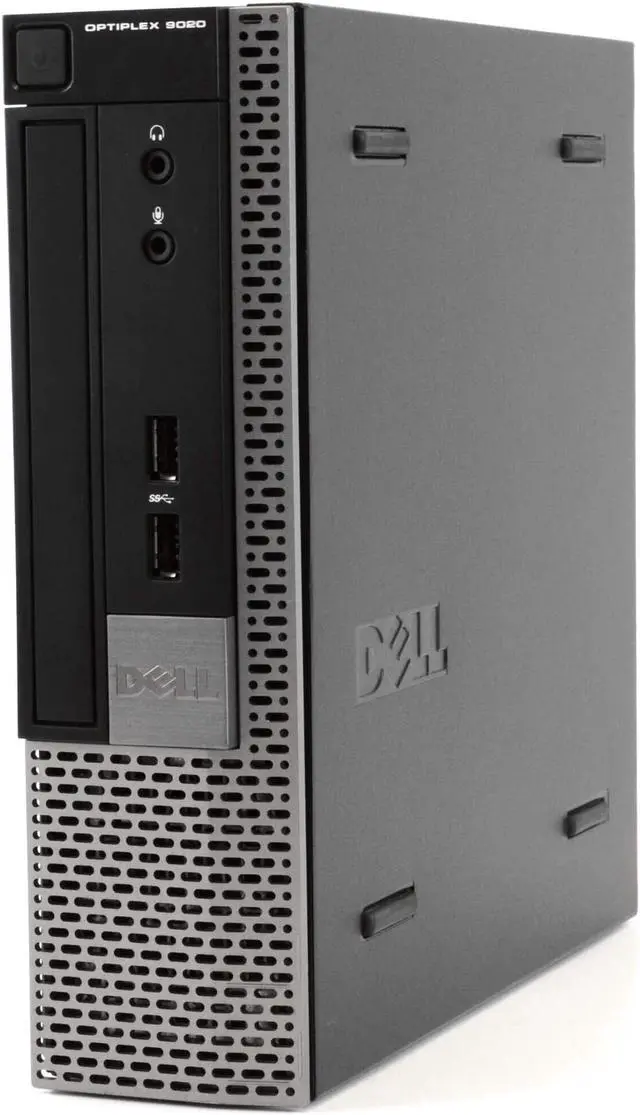 Alt view image 4 of 7 - Dell Optiplex 9020 Ultra Small Form Factor Computer PC, 3.20 GHz Intel i5 Quad Core Gen 3, 16GB DDR3 RAM, 240GB SSD Hard Drive, Windows 10 Professional 64 bit