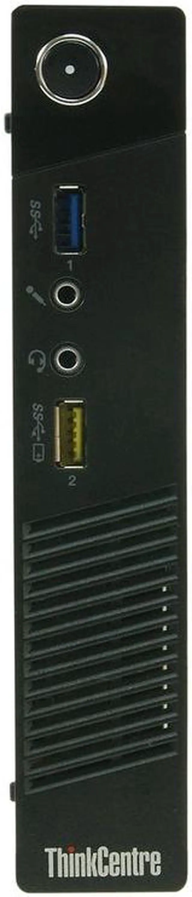 Alt view image 2 of 3 - Lenovo ThinkCentre M93p Tiny Form Factor Computer PC, 3.20 GHz Intel i5 Dual Core Gen 4, 8GB DDR3 RAM, 240GB SSD Hard Drive, Windows 10 Professional 64 bit