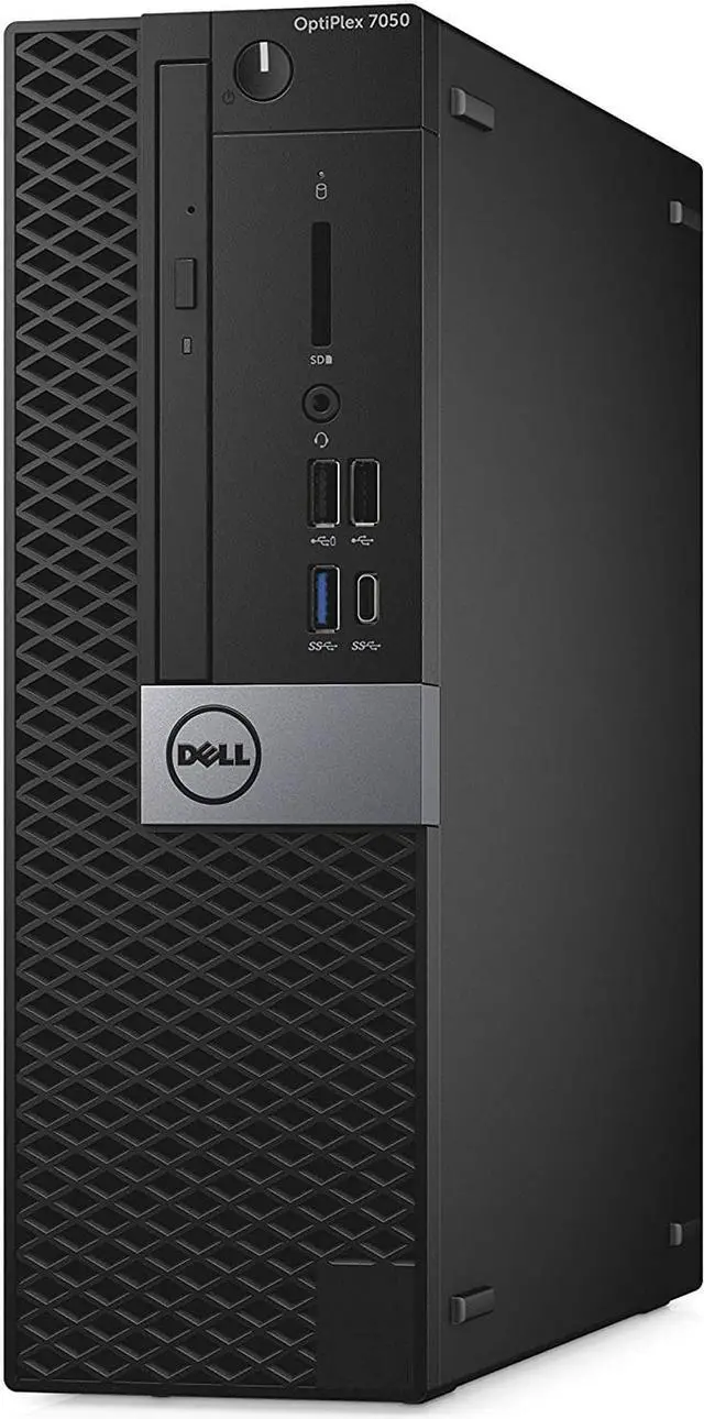 Alt view image 2 of 5 - Dell Optiplex 7050 Desktop Computer PC, 3.20 GHz Intel i5 Quad Core, 8GB DDR4 RAM, 1TB SATA Hard Drive, Windows 10 Professional 64 bit,  24” Screen