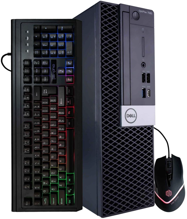 Main image of Dell Optiplex 7060 Desktop Computer | Hexa Core Intel i5 (3.2) | 16GB DDR4 RAM | 500GB SSD Solid State | Windows 11 Professional | Home or Office PC
