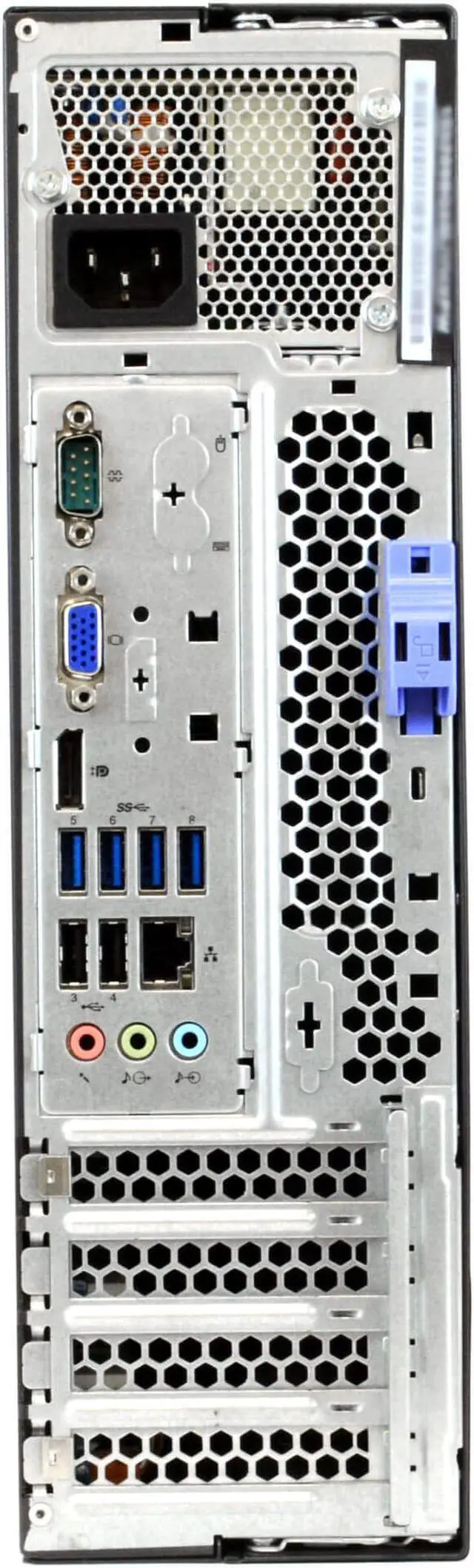 Alt view image 6 of 7 - Lenovo ThinkCentre M92P PC Desktop Computer, Intel i5-3470 3.2GHz, 16GB RAM, 2TB HDD, Windows 10 Pro, New 23.6" FHD V7 LED Monitor, New Periphio Keyboard & Mouse, New 16GB Flash Drive, WiFi