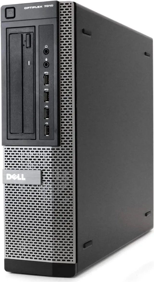Alt view image 7 of 7 - Dell OptiPlex 7010 Desktop Computer PC, Intel i5-3470 3.2GHz, 8GB RAM, 256GB Solid State Drive, Windows 10 Professional, New 16GB Flash Drive, Wireless Keyboard & Mouse, WiFi, DVD