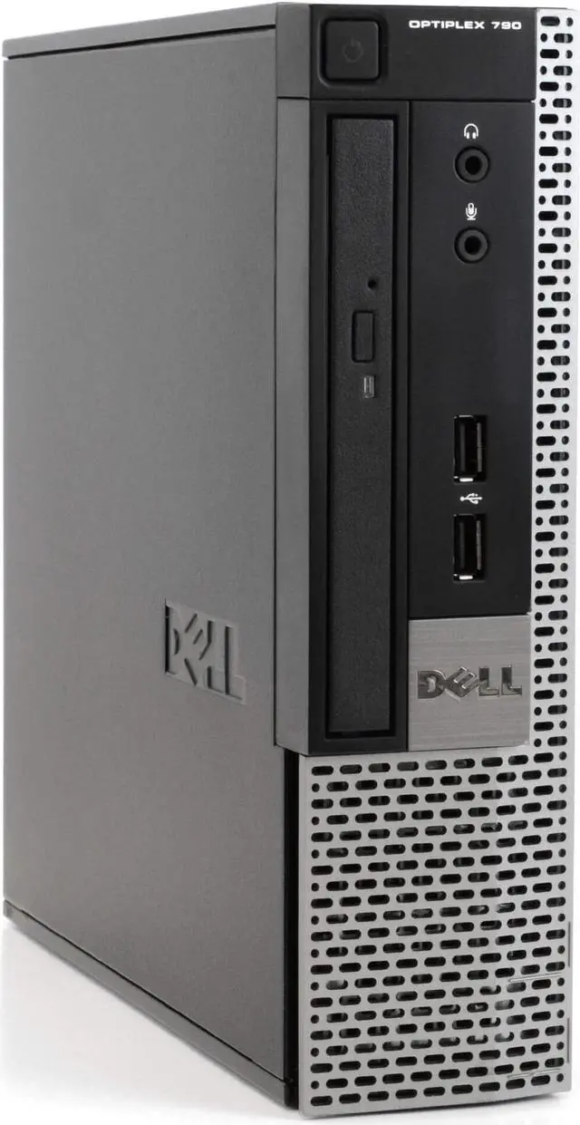 Alt view image 2 of 7 - Dell OptiPlex 790 Ultra Small Form Factor Computer PC, 3.20 GHz Intel i5 Quad Core Gen 2, 16GB DDR3 RAM, 120GB SSD Hard Drive, Windows 10 Home 64 bit, 22" Screen