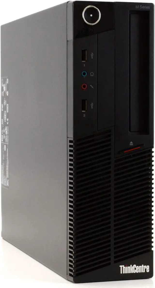 Alt view image 4 of 7 - Lenovo ThinkCentre M90 Desktop Computer PC, 3.10 GHz Intel i5 Dual Core Gen 1, 8GB DDR3 RAM, 1TB SATA Hard Drive, Windows 10 Professional 64 bit, 22" Screen