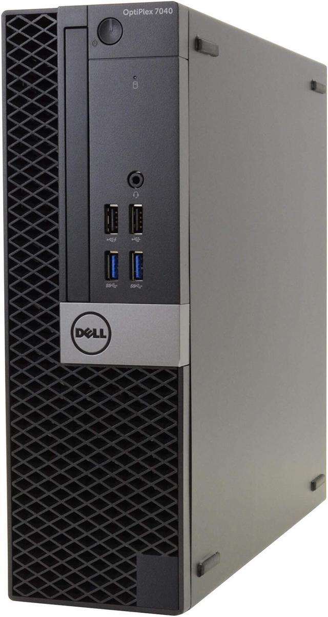 Main image of Dell Optiplex 7040 Desktop Computer PC, 3.20 GHz Intel i5 Quad Core Gen 6, 8GB DDR3 RAM, 512GB Solid State Drive Hard Drive, Windows 10 Professional 64Bit