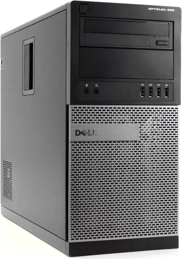 Alt view image 4 of 7 - Dell Optiplex 990 Tower Computer PC, 3.30 GHz Intel i5 Quad Core Gen 2, 8GB DDR3 RAM, 500GB SATA Hard Drive, Windows 10 Home 64bit
