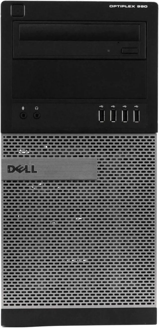 Alt view image 2 of 7 - Dell Optiplex 990 Tower Computer PC, 3.30 GHz Intel i5 Quad Core Gen 2, 8GB DDR3 RAM, 500GB SATA Hard Drive, Windows 10 Home 64bit