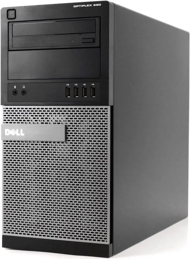 Alt view image 3 of 7 - Dell Optiplex 990 Tower Computer PC, 3.30 GHz Intel i5 Quad Core Gen 2, 8GB DDR3 RAM, 500GB SATA Hard Drive, Windows 10 Home 64bit