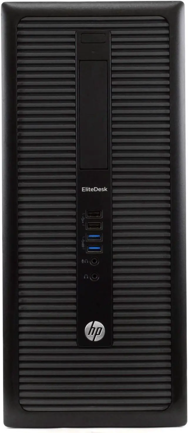Alt view image 4 of 7 - HP EliteDesk 800 G1 Tower Computer PC, 3.20 GHz Intel i5 Quad Core Gen 4, 4GB DDR3 RAM, 240GB Solid State Drive Hard Drive, Windows 10 Professional 64bit, 19" Screen