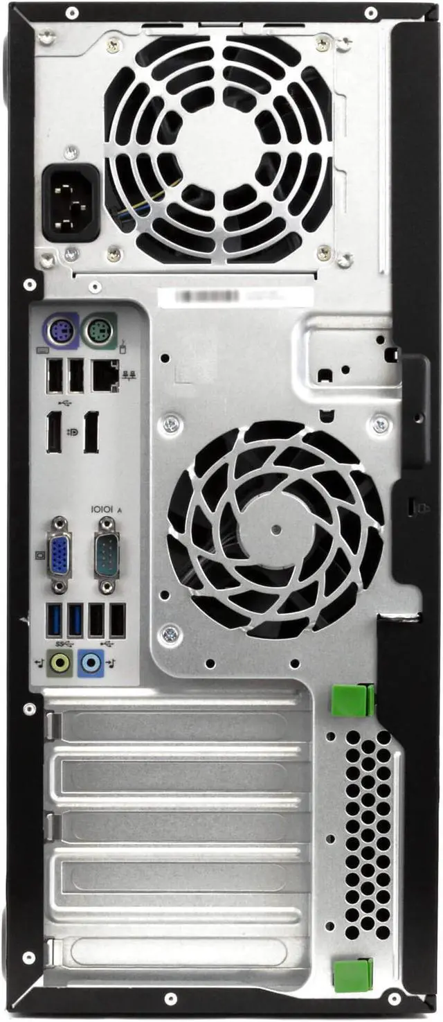 Alt view image 5 of 7 - HP EliteDesk 800 G1 Tower Computer PC, 3.20 GHz Intel i5 Quad Core Gen 4, 4GB DDR3 RAM, 240GB Solid State Drive Hard Drive, Windows 10 Professional 64bit, 19" Screen