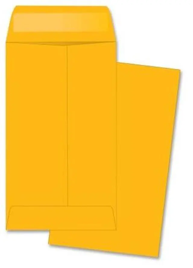 Alt view image 2 of 9 - Business Source Coin Envelopes No.3 24lb. 500/BX 2-1/2"x4-1/4" Kraft 04441