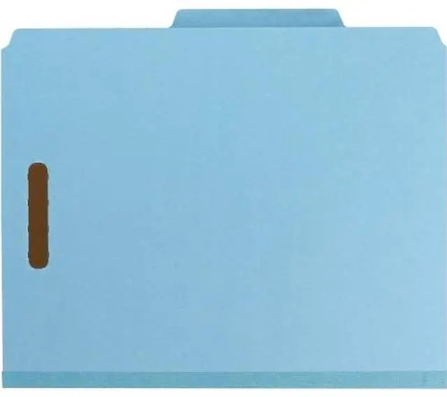 Alt view image 5 of 19 - Smead 100% Recycled Pressboard Classification Folder 13721