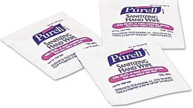 Alt view image 7 of 12 - Purell Premoistened Sanitizing Hand Wipes Individually Wrapped 5 x 7 1000/Carton