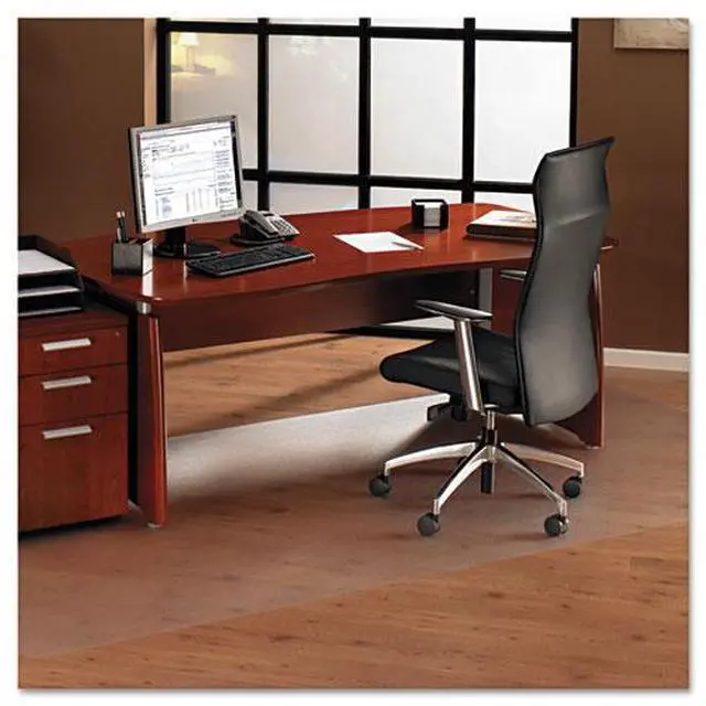 Alt view image 4 of 6 - Floortex 1215020019ER 60" x 79" Cleartex xxl Ultimat for Hard Floors & Low/Medium Pile Carpets - 1.9mm -Clear-Rectangular