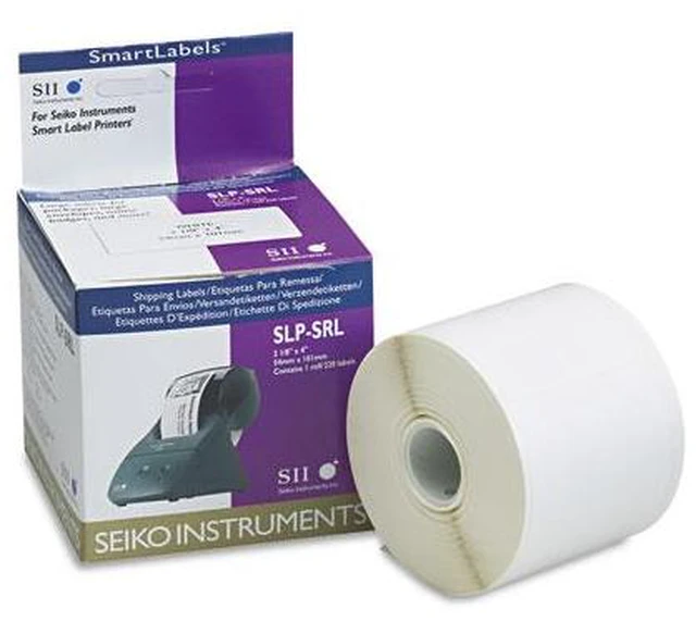 Main image of Self-Adhesive Shipping Labels, 2-1/8 X 4, White, 220/Box